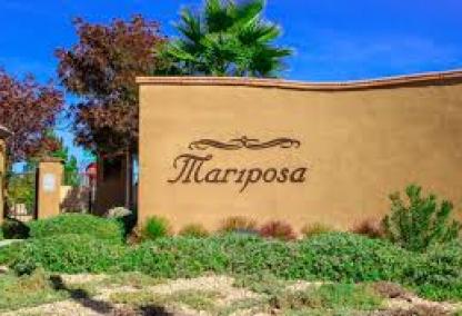 Entrance to Mariposa at the Paseos in Summerlin, LV